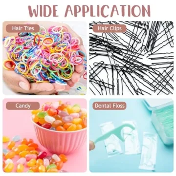 Hair Tie Organizer for Accessories - Cute and Portable Storage