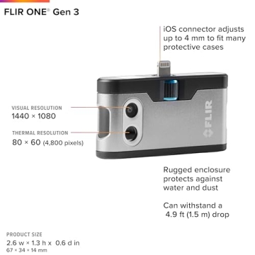FLIR ONE Gen 3 Thermal Camera for iOS Smartphones