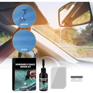 Windshield Repair Kit for Easy Crack Fixes Now
