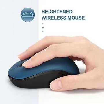 Stylish seenda Wireless Mouse - Compact & Noiseless Design