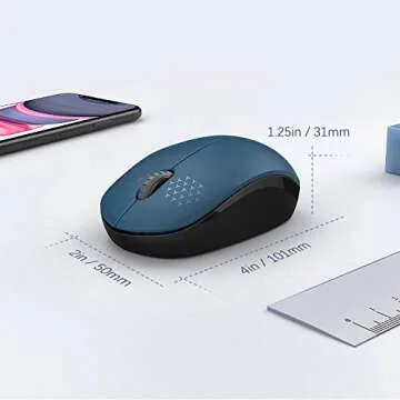 Stylish seenda Wireless Mouse - Compact & Noiseless Design