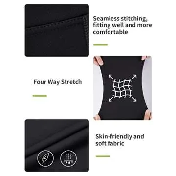 Leggings for Girls Size 14-16 Years Old Black High Waist Cross Bootleg Pants with 2 Pockets Warm for Teens Fitness Jog