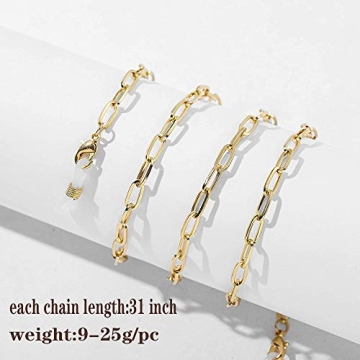 Stylish HEIDKRUEGER Eyeglass Chains for Men Women