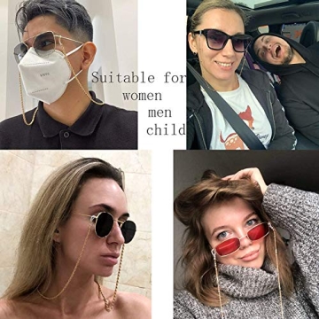 Stylish HEIDKRUEGER Eyeglass Chains for Men Women