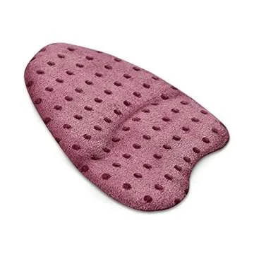 FLEXZENSE Anti-Sliding Pads Open Toe | Maximum Cushioning and Reduce Foot Slip | 1 Pair (Elegant Mauve)