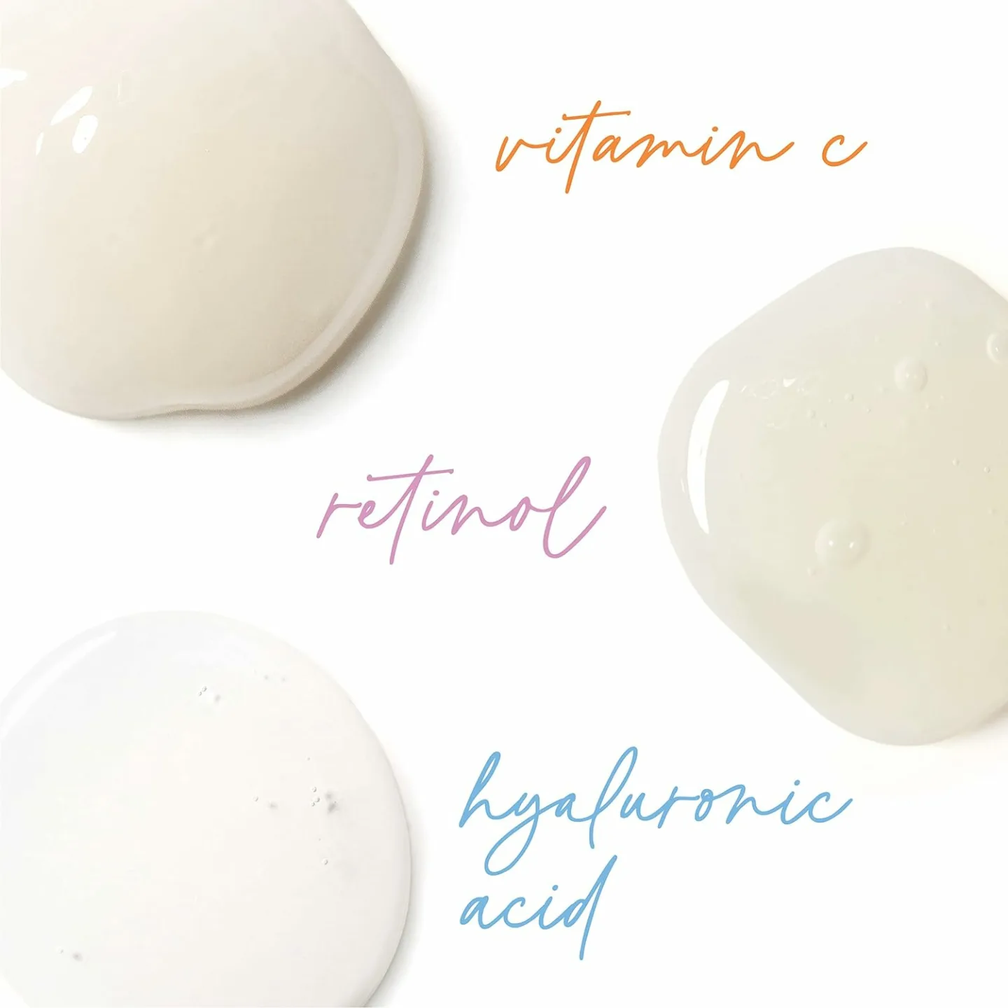 Anti Aging Serum Set with Vitamin C, Retinol & Hyaluronic Acid