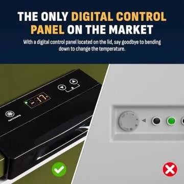 Newair Compact Chest Freezer with Digital Controls