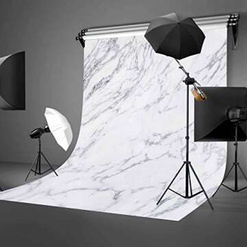 LYLYCTY 5X7ft Customized Backdrop Marble Texture Pattern Studio Photography Backdrop Props LYGE614