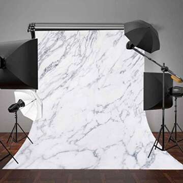 LYLYCTY 5X7ft Customized Backdrop Marble Texture Pattern Studio Photography Backdrop Props LYGE614