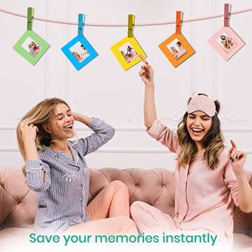 FujiFilm Instax Mini 9 Instant Camera + Fujifilm Instax Mini Film (20 Sheets) Bundle with Deals Number One Accessories Including Carrying Case, Color Filters, Kids Photo Album + More (Smokey White)