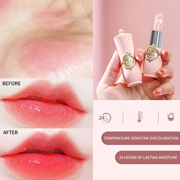Flower Jelly Lipstick Set | Temperature Change & Moisturizing