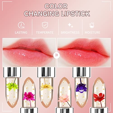 Flower Jelly Lipstick Set | Temperature Change & Moisturizing