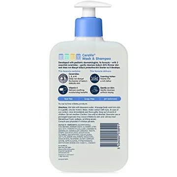 CeraVe Baby Wash & Shampoo 2-in-1 Tear-Free for Delicate Skin