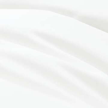 White Pillow Cases Set of 2 Pillow Shams Standard Size Cute Cotton Microfiber Envelope Pillowcase Ruffle Pillow Covers Soft Polyester Pillow Sheets for Bed Bedding Decoration Home Paris Decor 26"x20"