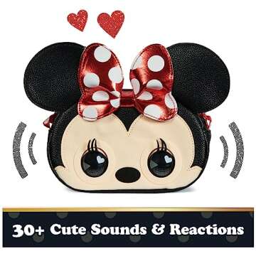 Disney Minnie Mouse Interactive Purse Pets for Kids