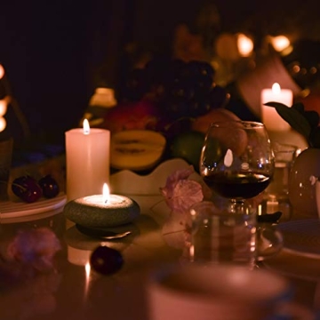 Handcrafted Pebble Candle Holder for Zen Spaces