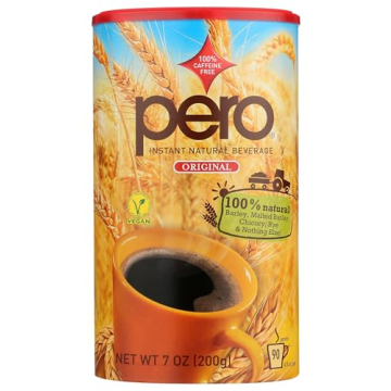 Pero Instant Beverage - 7 Ounce Caffeine-Free Rich Flavor