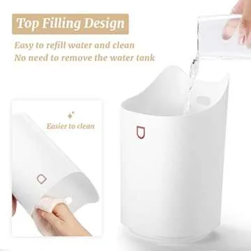 3.3L Cool Mist Humidifier for Baby & Home Comfort