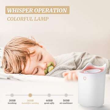 3.3L Cool Mist Humidifier for Baby & Home Comfort