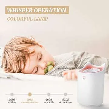 3.3L Cool Mist Humidifier for Baby & Home Comfort