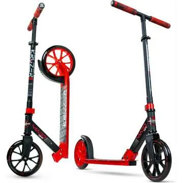 Madd Gear Metro 200 Folding Adult & Teen Scooter - Adjustable, Lightweight, 2-Wheel Commuter Scooter...