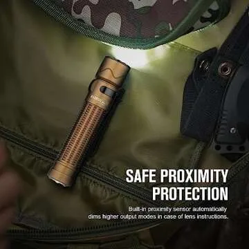 OLIGHT Warrior Mini2 Tactical Flashlight for EDC & Outdoor Use