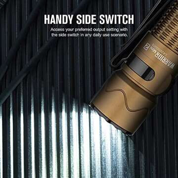 OLIGHT Warrior Mini2 Tactical Flashlight for EDC & Outdoor Use
