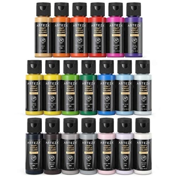 ARTEZA Acrylic Paint Set for Creative Projects
