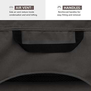 ULTCOVER Waterproof Patio Deck Box Cover 64x30