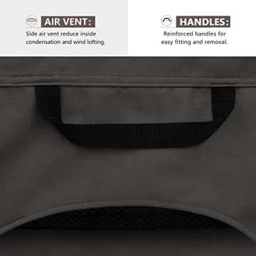 ULTCOVER Waterproof Patio Deck Box Cover 64x30