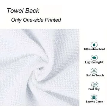 Naanle Simple Style Black and White Racing and Checkered Pattern Soft Absorbent Large Hand Towels Multipurpose for Bathroom, Hotel, Gym and Spa (16" x 30")