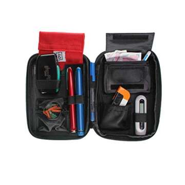 Glucology Classic Diabetes Travel Case | Secure and Spacious Diabetes Supply Organizer | Keep Your Insulin Pens, Glucose Testing Kit, and Supplies Safe (Planets, Classic)