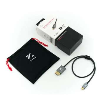 ZILR 10bit High Speed HDMI Cable 4K HD Ethernet HDMI Type A to Type D Micro HDMI Cable Ultra HDMI Cable 4K HDCP2.2 4K HDMI Camera HDMI Cable