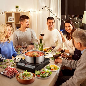 COMFEE 1800W Digital Induction Cooktop Timer Auto Shut Off