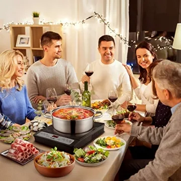 COMFEE 1800W Digital Induction Cooktop Timer Auto Shut Off