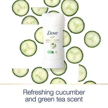 Dove Advanced Care Cool Essentials Antiperspirant, 2.6 Ounce (Pack of 3)