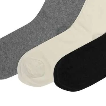 Polo Ralph Lauren Women's Classic Embroidered Pony Crew Socks-3 Pair Pack-Soft Lightweight Cotton Comfort, Black Assorted, 9-11