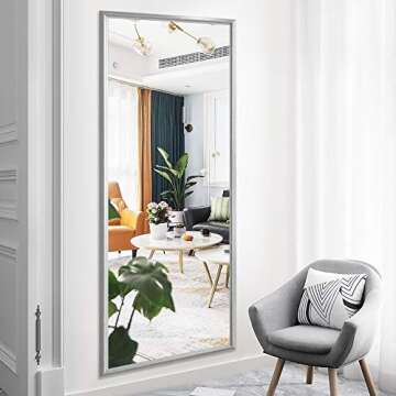 PexFix 65" x 22" Full-Length Standing Floor Mirror