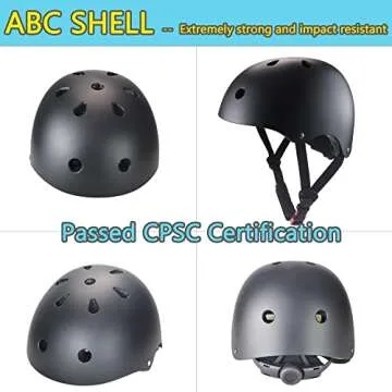 Supruida Kids Bike Helmet - Adjustable Toddler Helmets for Ages 2-8/8-14 Years Boys Girls, Multi-Spo...