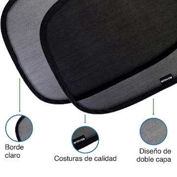 Enovoe Car Window Shades for Babies - 4 Pack