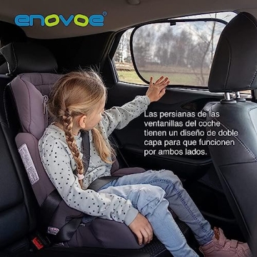 Enovoe Car Window Shades for Babies - 4 Pack