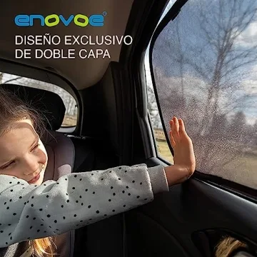 Enovoe Car Window Shades for Babies - 4 Pack
