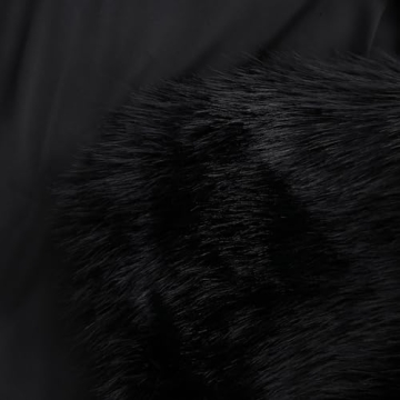 Stylish Amazhiyu Womens Faux Fur Cropped Jacket for Winter