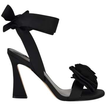 Elegant Nine West Krave Heeled Sandals for Women