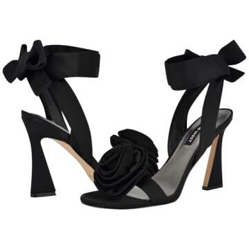 Elegant Nine West Krave Heeled Sandals for Women