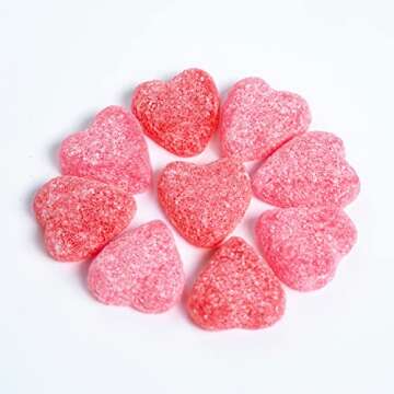 SOUR PATCH KIDS Soft & Chewy Valentines Day Candy Hearts, Bulk Candy, 12 - 3.1 oz Boxes