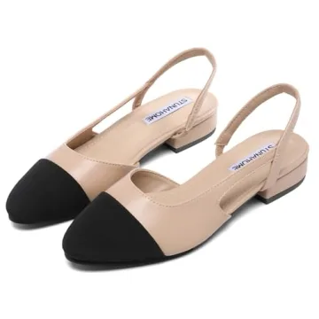STUNAHOME Women's Slingback Flats - Chic and Comfortable Pumps