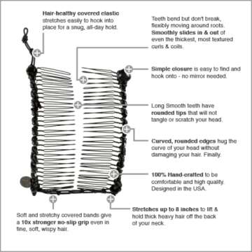 HairZing Clip | Stylish Banana Hair Clip for All Types