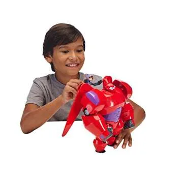 Flame Blast Flying Baymax Action Figure for Kids and Fans