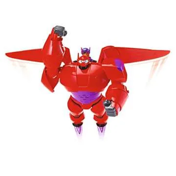 Flame Blast Flying Baymax Action Figure for Kids and Fans
